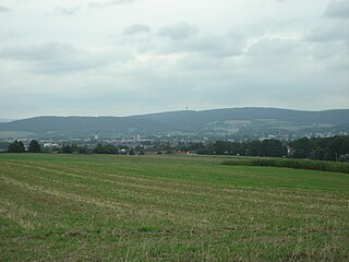 View of the Weiden Bay and the Fischerberg from the west