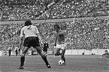 Wereldkampioenschap voetbal 1974 Nederland tegen Uruguay 2-0 spelmomenten, Bestanddeelnr 927-2601.jpg