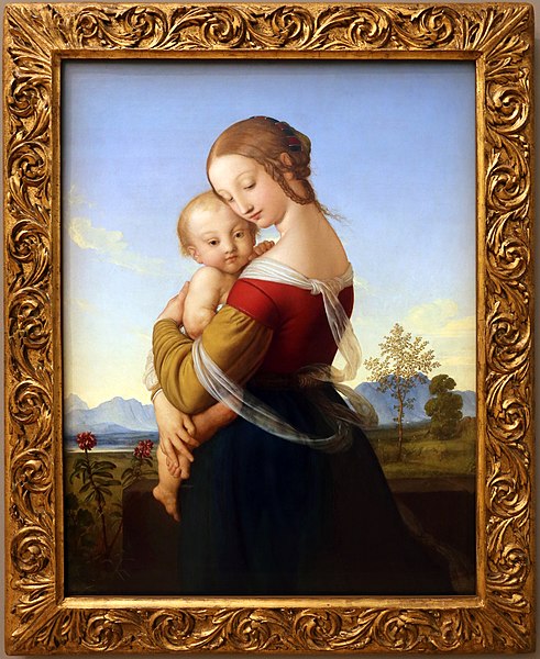 File:William dyce, madonna col bambino, 1827-30 ca. 01.jpg