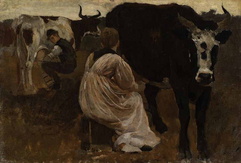 File:Winslow Homer - Milking.jpg