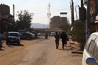 Wote Town in Makueni County, Kenya