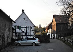 Wuppertal, Schlehenweg 14, SO-Giebel