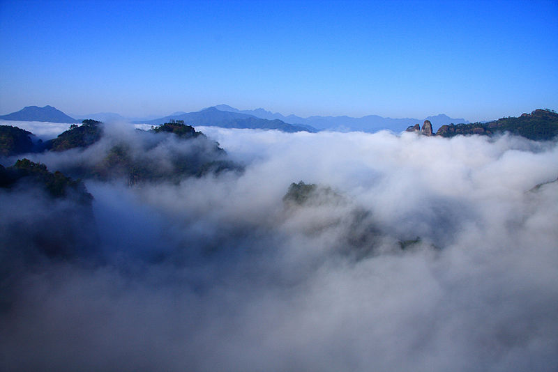 File:Wuyi Mountains Sea of clouds.jpg