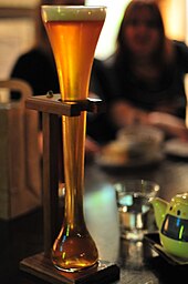 A yard of ale at Jolly Brewery, Taiwan Yard of ale at the Jolly Brewery & Restaurant, Taipei City, Taiwan.jpg