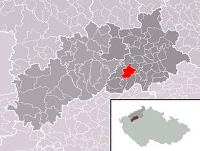 Localisation de Zbrašín