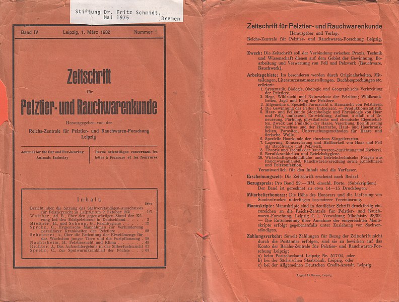 File:Zeitschrift für Pelztier- und Rauchwarenkunde, März 1932.jpg