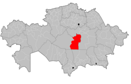 District de ańaarqa - Localisation