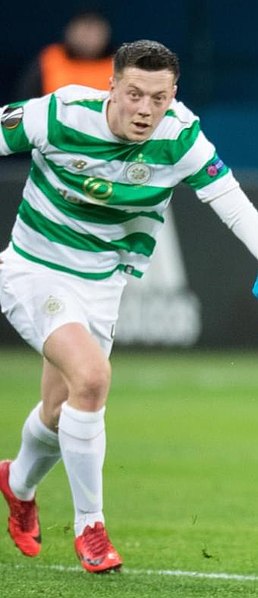 McGregor playing for Celtic in 2018