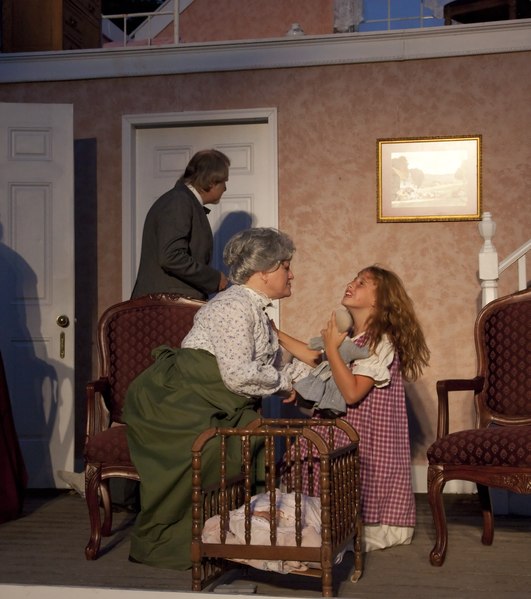 File:"The Miracle Worker" play that is actually performed in the back yard of Ivy Green, the home in Tuscumbia, Alabama, where Helen Keller grew up and was born in 1880 LCCN2010640308.tif