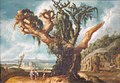 'Landscape with a Big Tree' by Jacob van Geel, Pushkin Museum.JPG