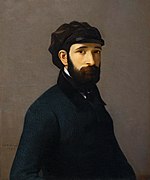 Claudi Lorenzale Autoretrat (self portrait) - Museu Nacional d'Art de Catalunya