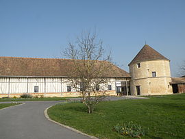 Het gemeentehuis in Enencourt-le-Sec