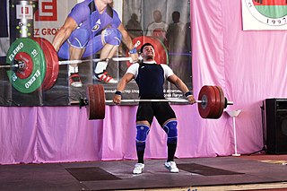 <span class="mw-page-title-main">Yauheni Tsikhantsou</span> Belarusian weightlifter