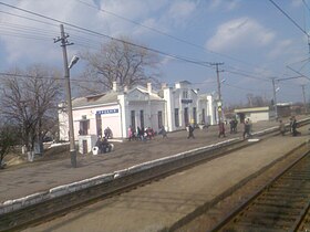 Залізничний вокзал (до 1970 року)