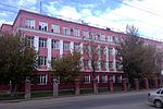 Здание, где размещался госпиталь раненых на фронтах Великой Отечественной войны