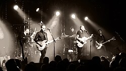 רוקפור בהופעה במועדון בארבי, ינואר 2015