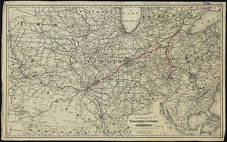 <span class="mw-page-title-main">Toledo, Cincinnati and St. Louis Railroad</span> Former railroad line