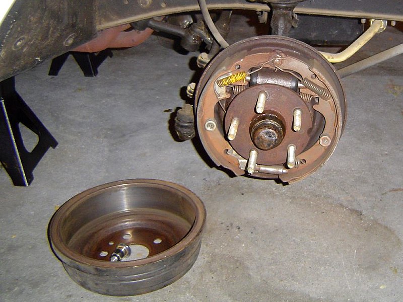 chevy drum brake diagram