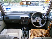 1990-1992 Proton Saga 1.5L saloon in Cyberjaya, Malaysia (09, Interior).jpg