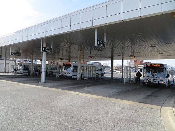 Pace Chicago Heights bus terminal