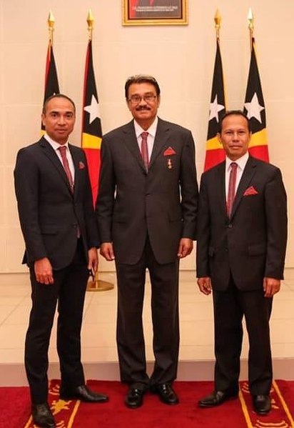 File:2019-08-13 three new ambassadors of East Timor.jpg