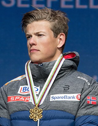 <span class="mw-page-title-main">Johannes Høsflot Klæbo</span> Norwegian cross-country skier