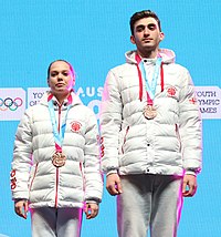 Alina Butaeva und Luka Berulava