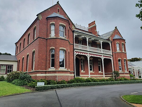 The Bishop's Castle of the Pompallier Diocesan Centre in Auckland