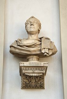 5622 - Palazzo di Brera, Milano - Busto a Giuseppe Longhi - Foto Giovanni Dall'Orto, 1-Oct-2011.jpg