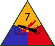 7th US Armored Division SSI