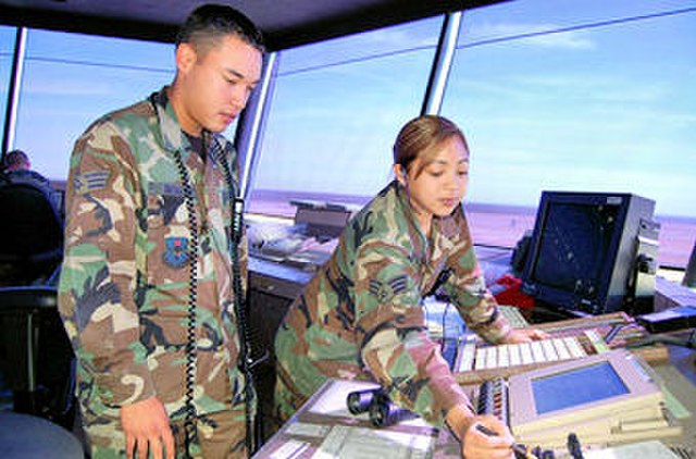 Air Traffic Control training at Keesler AFB