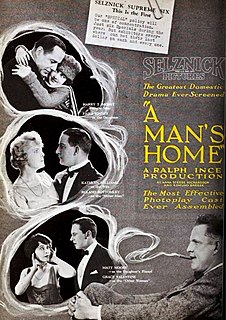 <i>A Mans Home</i> 1921 film