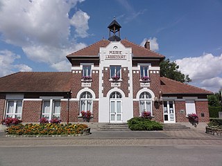 Abbécourt (Aisne) mairie.JPG