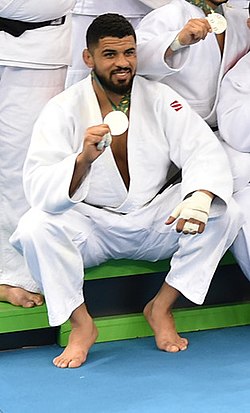 Abderrahmane Benamadi - Judo at the 2017 Islamic Solidarity Games 4 (cropped).jpg