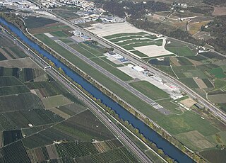 <span class="mw-page-title-main">Trento-Mattarello Airport</span> Airport in Trento, Italy