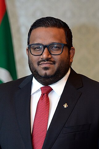 <span class="mw-page-title-main">Ahmed Adeeb</span> Maldivian politician (born 1982)