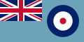 Royal Air Force Ensign. Pabellón de la Real Fuerza Aérea.