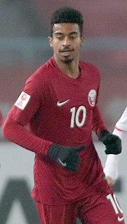 Akram Afif Qatari footballer