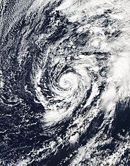 Image 25Subtropical Storm Alex in the north Atlantic Ocean in January 2016 (from Cyclone)