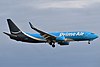 Amazon Prime Air (Sun Country Airlines) Boeing 737-84P(BCF) N7901A approaching JFK Airport.jpg