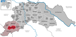Kaart van Amelinghausen