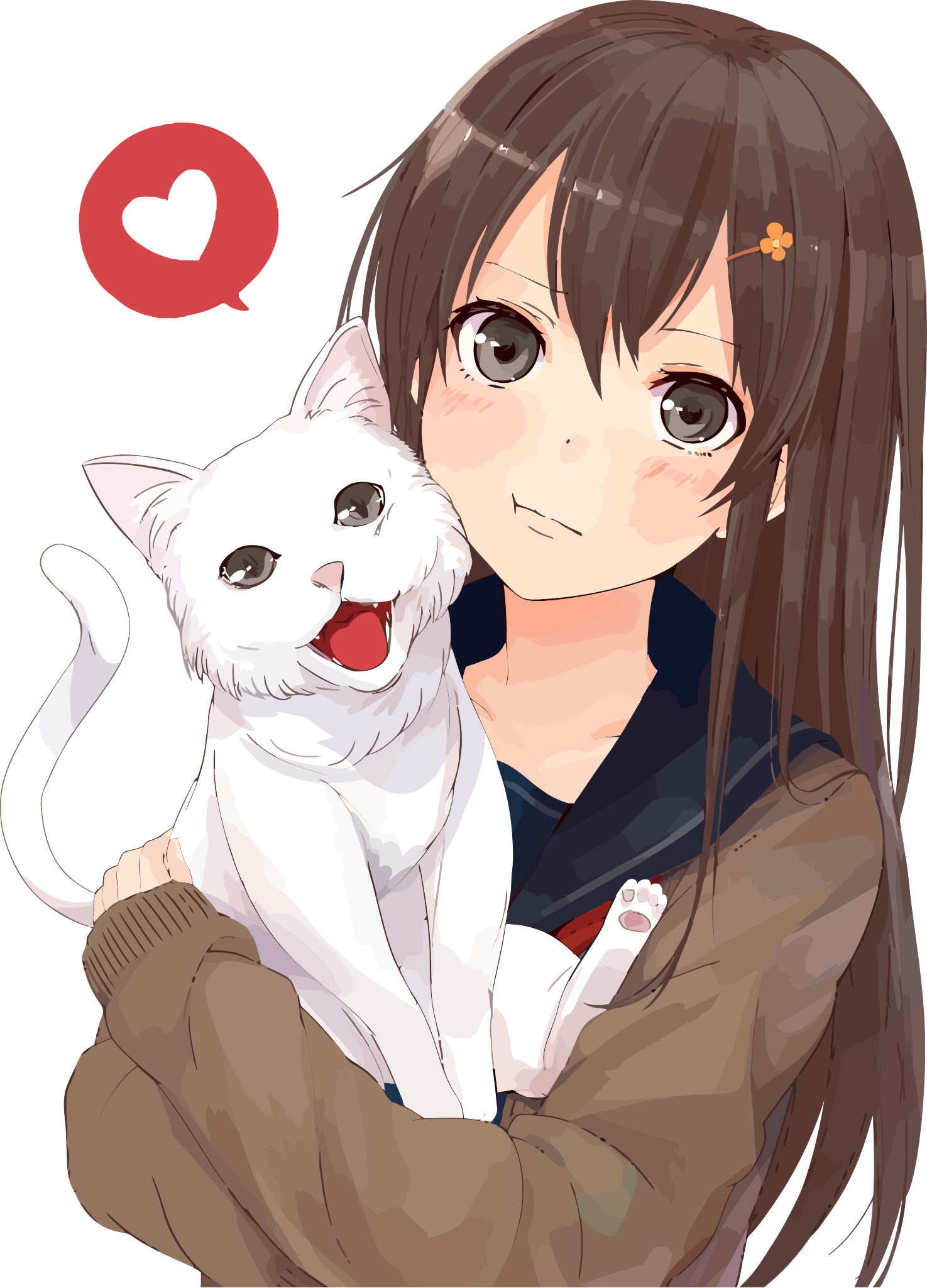 File:Anime Girl with cat.svg - Wikimedia Commons