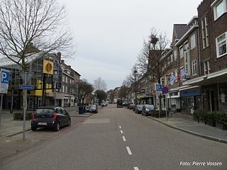 Geleen City in Limburg, Netherlands