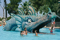 Piscine Aqualand Arenal, Espagne.