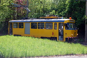 Straßenbahn-Arbeitswagen der Chemnitzer Verkehrs AG