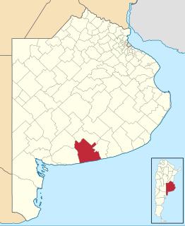 Tres Arroyos Partido Department in Argentina