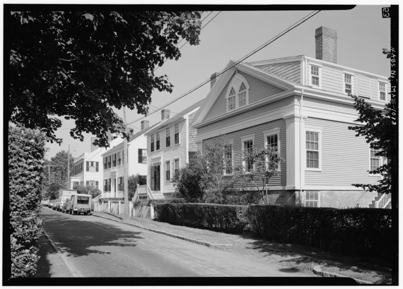 File:August, 1970 32, 34 INDIA STREET (SOUTH SIDE) (NOTE- NOT DISCUSSED IN STUDY) - India Street Neighborhood Study, 15-45 India Street, Nantucket, Nantucket County, MA HABS MASS,10-NANT,75-9.tif