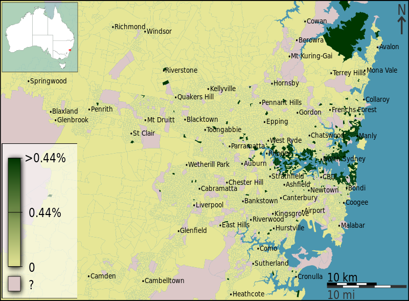 File:Australian Census 2011 demographic map - Inner Sydney by SA1 - BCP field 7843 One method Ferry Persons.svg