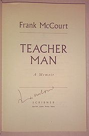 Autographed copy of Teacher Man.jpg