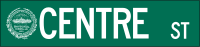 Boston street name sign